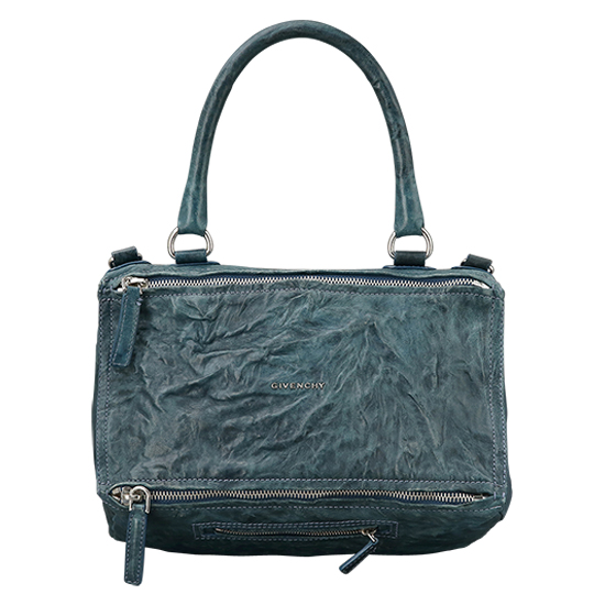GIVENCHY(USED)판도라 링클 블루 미듐