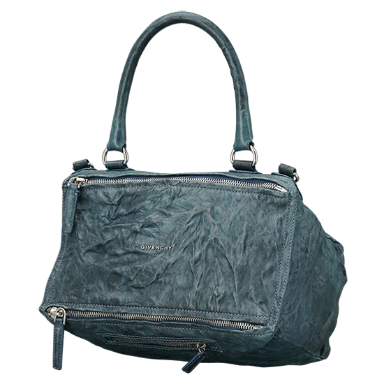 GIVENCHY(USED)판도라 링클 블루 미듐