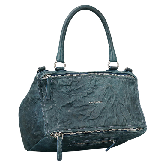 GIVENCHY(USED)판도라 링클 블루 미듐