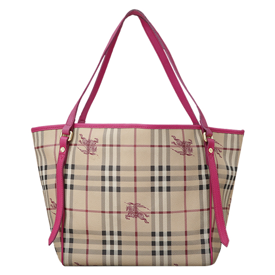 BURBERRY (USED)노바체크 PVC 숄더백