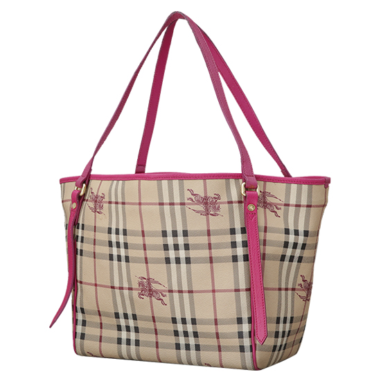 BURBERRY (USED)노바체크 PVC 숄더백
