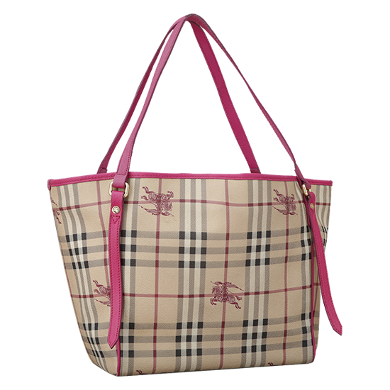 BURBERRY (USED)노바체크 PVC 숄더백