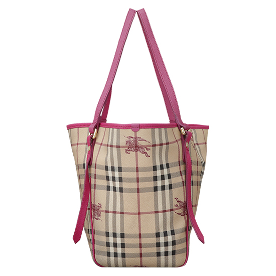 BURBERRY (USED)노바체크 PVC 숄더백