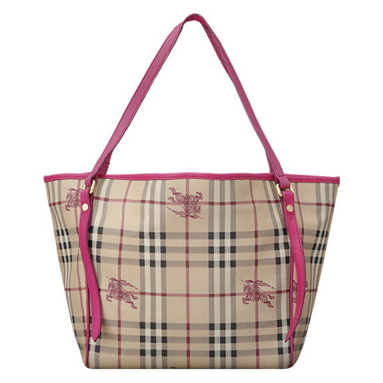 BURBERRY (USED)노바체크 PVC 숄더백