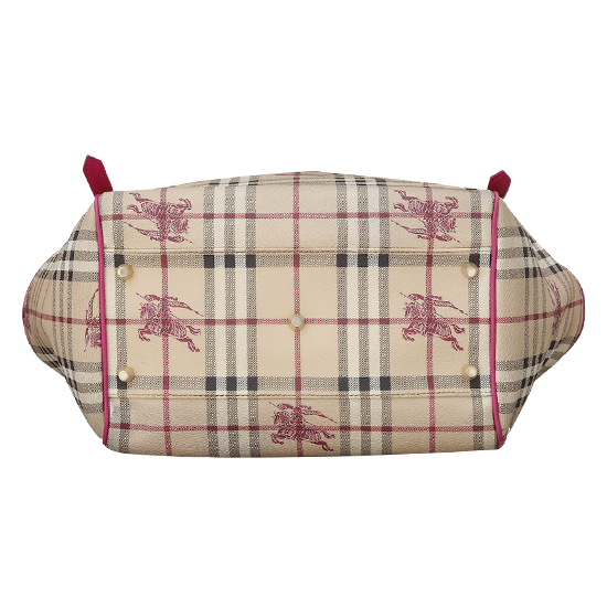 BURBERRY (USED)노바체크 PVC 숄더백
