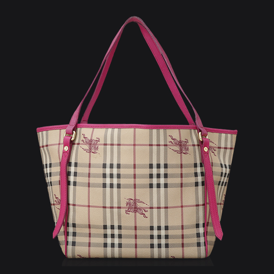 BURBERRY (USED)노바체크 PVC 숄더백