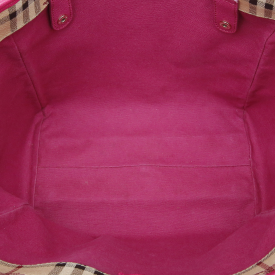 BURBERRY (USED)노바체크 PVC 숄더백