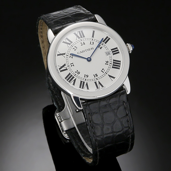 CARTIER(USED)롱드솔로 스틸 36