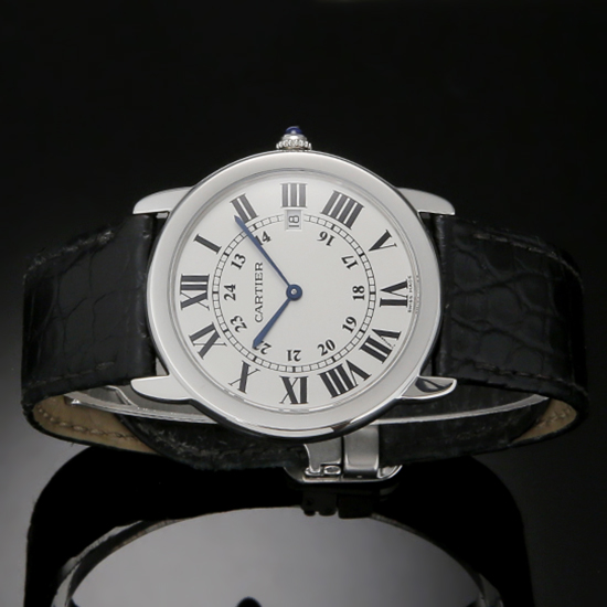 CARTIER(USED)롱드솔로 스틸 36