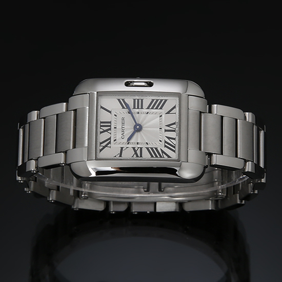 CARTIER(USED) 탱크 앙글레즈 스틸 스몰