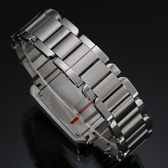 CARTIER(USED) 탱크 앙글레즈 스틸 스몰