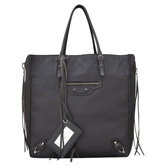 BALENCIAGA(USED)파피에르 사이드 짚업 토트백