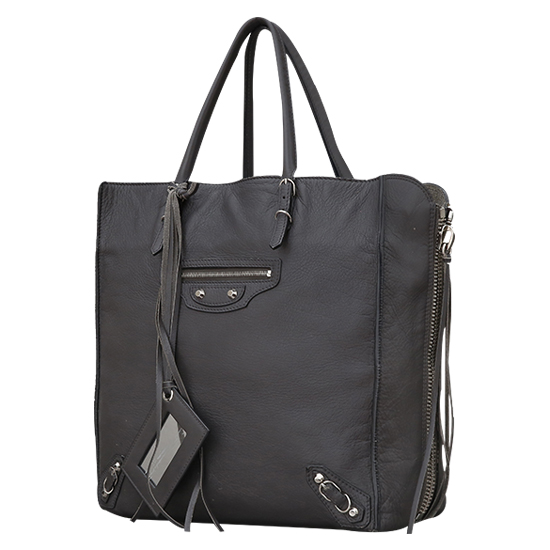 BALENCIAGA(USED)파피에르 사이드 짚업 토트백