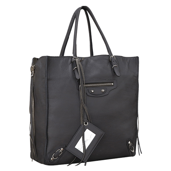 BALENCIAGA(USED)파피에르 사이드 짚업 토트백