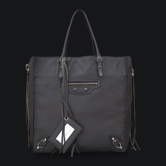 BALENCIAGA(USED)파피에르 사이드 짚업 토트백