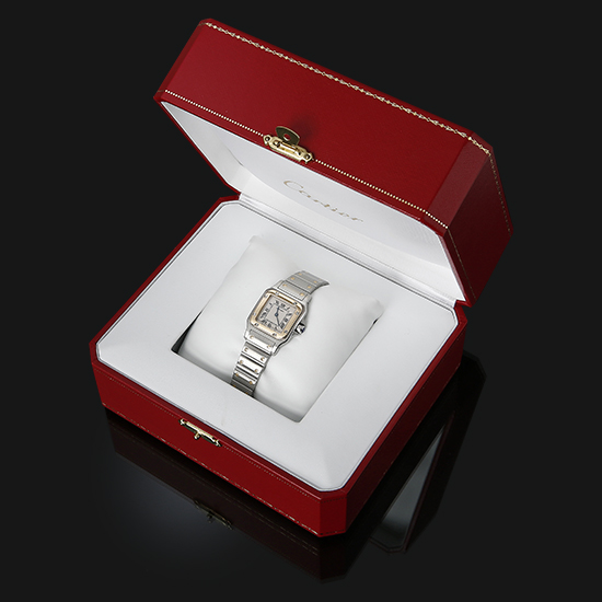 CARTIER(USED) 산토스 갈베 콤비 스몰