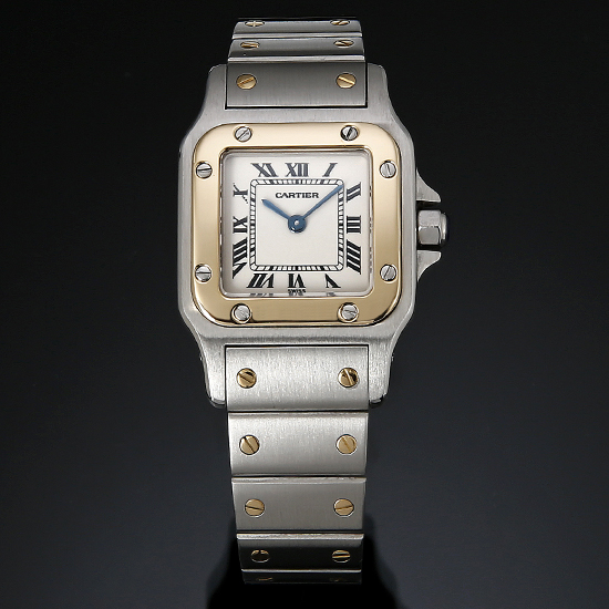 CARTIER(USED) 산토스 갈베 콤비 스몰