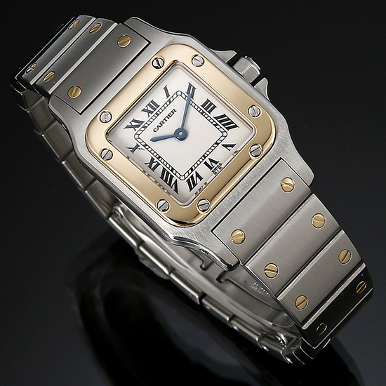 CARTIER(USED) 산토스 갈베 콤비 스몰
