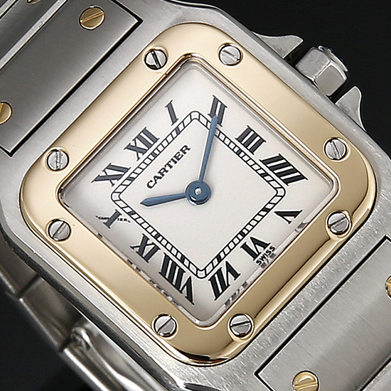 CARTIER(USED) 산토스 갈베 콤비 스몰