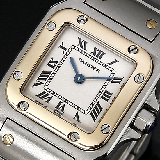 CARTIER(USED) 산토스 갈베 콤비 스몰