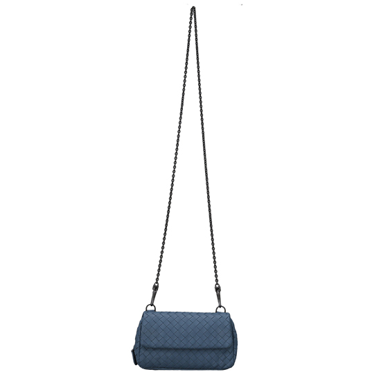 BOTTEGA VENETA(USED)인트레치아토 나파 메신저 백