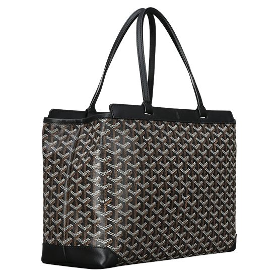 GOYARD(USED)PVC 벨샤스 블랙 숄더백