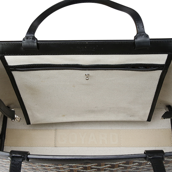 GOYARD(USED)PVC 벨샤스 블랙 숄더백