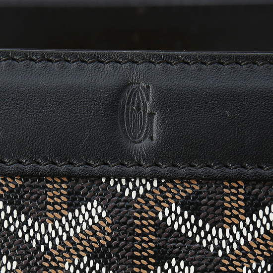 GOYARD(USED)PVC 벨샤스 블랙 숄더백