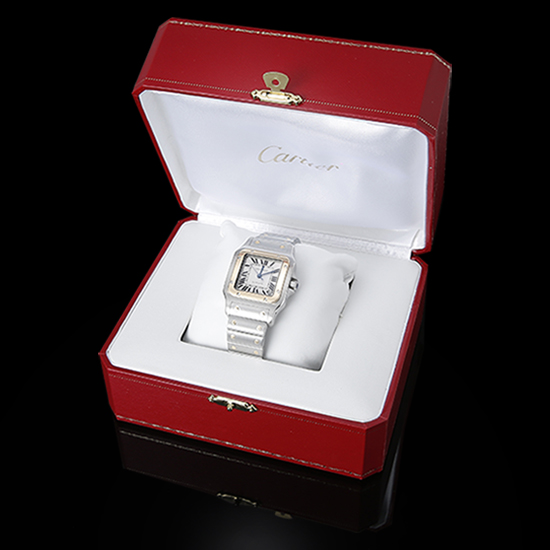 CARTIER(USED) 산토스 갈베 콤비 XL