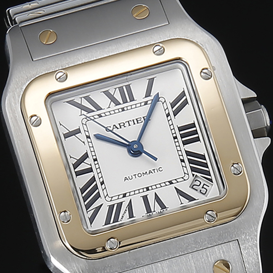 CARTIER(USED) 산토스 갈베 콤비 XL
