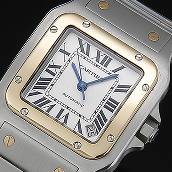 CARTIER(USED) 산토스 갈베 콤비 XL
