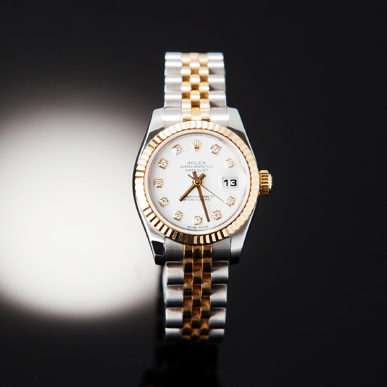 ROLEX(USED)로렉스 179173G 10P DIA