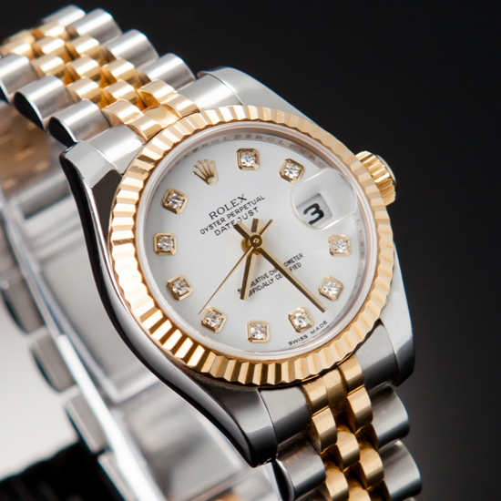 ROLEX(USED)로렉스 179173G 10P DIA