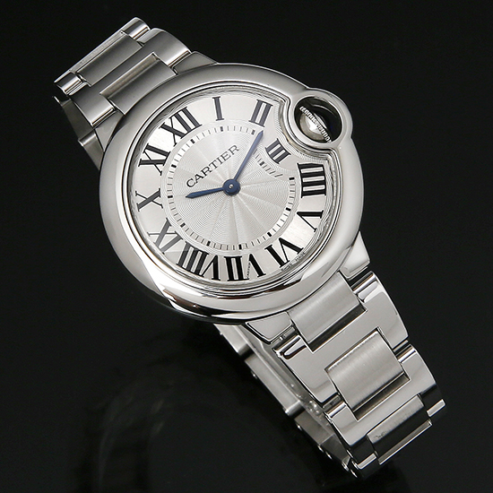 CARTIER(USED) 발롱블루 스틸 33 쿼츠