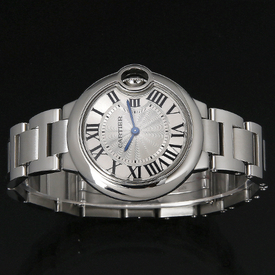 CARTIER(USED) 발롱블루 스틸 33 쿼츠