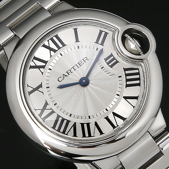 CARTIER(USED) 발롱블루 스틸 33 쿼츠