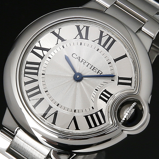 CARTIER(USED) 발롱블루 스틸 33 쿼츠