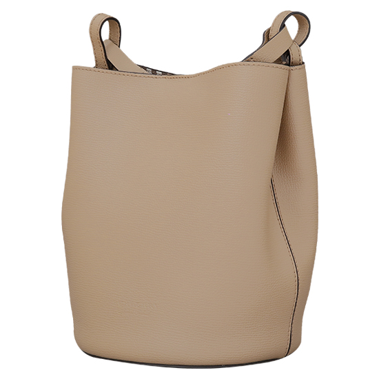 BURBERRY(USED)브라운 레더 버킷백