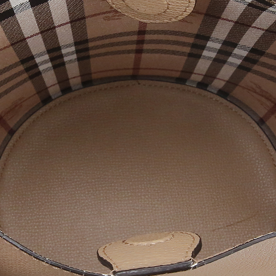 BURBERRY(USED)브라운 레더 버킷백