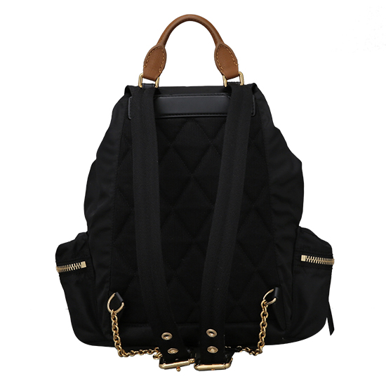 BURBERRY(USED)패브릭 블랙 럭색 백팩
