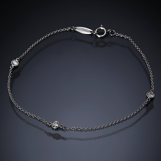 TIFFANY(USED) 3P 바이 더 야드 팔찌