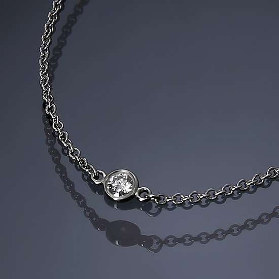 TIFFANY(USED) 3P 바이 더 야드 팔찌