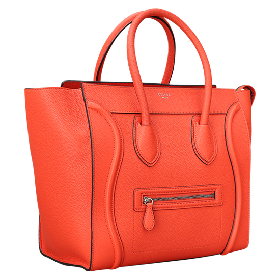 CELINE(USED)러기지 오렌지 미듐