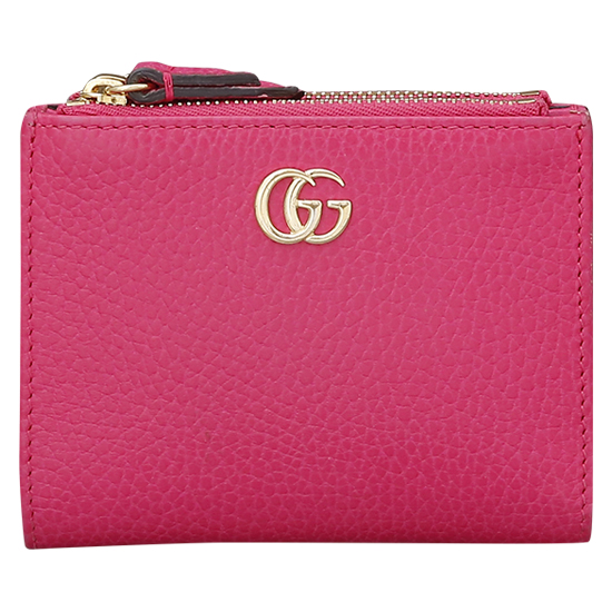 GUCCI(USED) 구찌 GG로고 마몽트 가죽 지갑