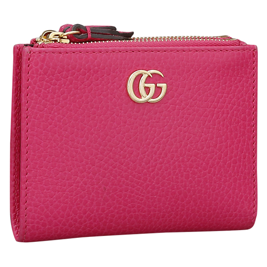 GUCCI(USED) 구찌 GG로고 마몽트 가죽 지갑