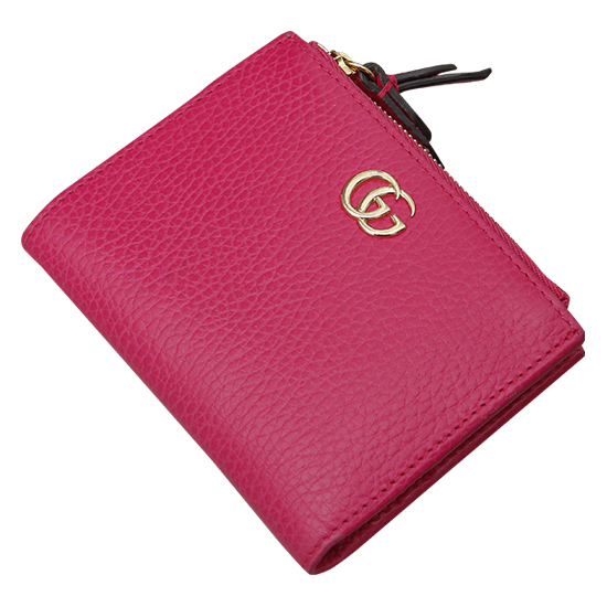 GUCCI(USED) 구찌 GG로고 마몽트 가죽 지갑