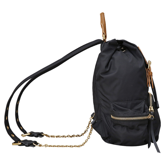 BURBERRY(USED)패브릭 블랙 럭색 백팩