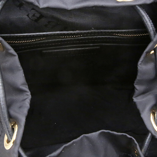 BURBERRY(USED)패브릭 블랙 럭색 백팩