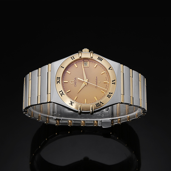 OMEGA(USED) 컨스틸레이션 콤비 풀바