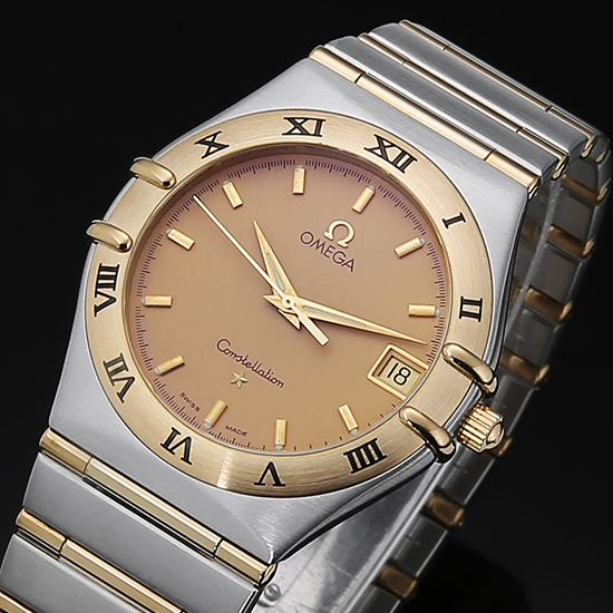 OMEGA(USED) 컨스틸레이션 콤비 풀바